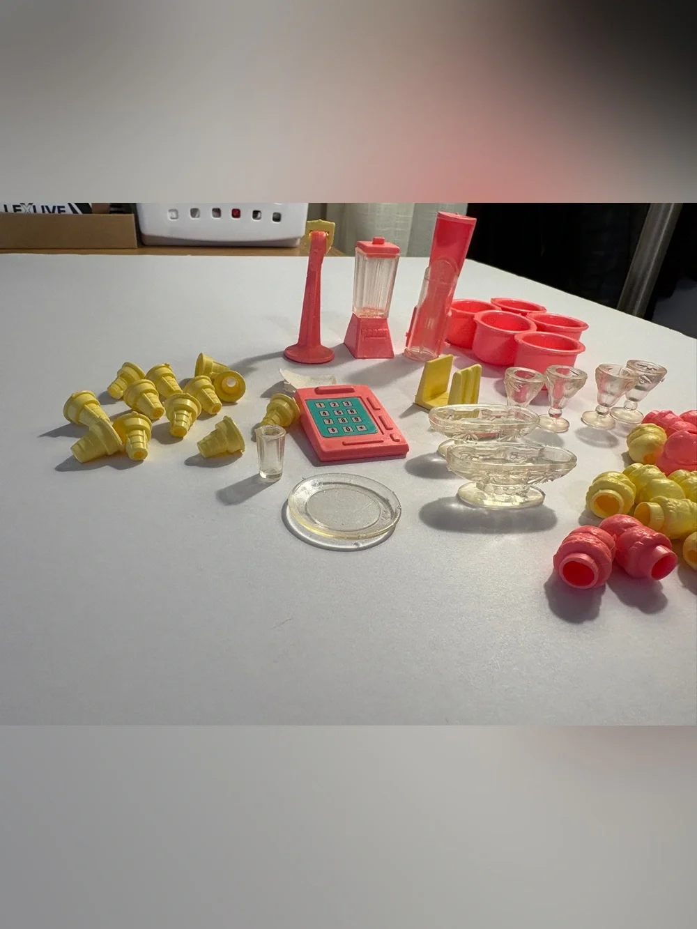 Mattel Vintage 80s Barbie Ice Cream Shoppe Play Set Accessories Replacement